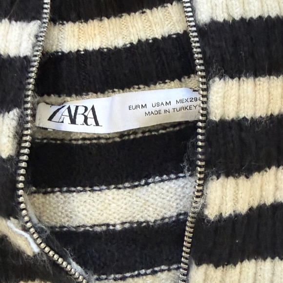 Zara stripped knit sweater - Picture 4 of 4